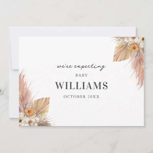 Ankündigung der Minimalistischen Schwangerschaft v (Vorderseite)