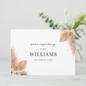 Ankündigung der Minimalistischen Schwangerschaft v (Stehend Vorderseite)