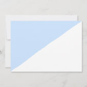 Ankündigung der modernen Gold Foil Script-Verlobun (Rückseite)