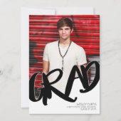 Ankündigung der modernen Graffiti-Graduierung (Vorderseite)