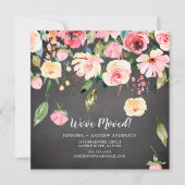 Ankündigung der modernen rosafarbenen Peonies Flor (Vorderseite)