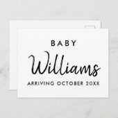 Ankündigung der modernen Schwangerschaft (Vorne/Hinten)