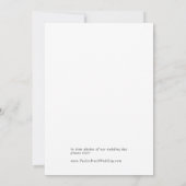 Ankündigung der modernen schwarzen Typografie (Rückseite)