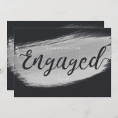 Ankündigung der modernen Schwarzen Verlobung (Vorne/Hinten)