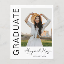 Ankündigung der modernen vertikalen Fotokarte 2023