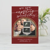 Ankündigung der modernen Weihnachtszeit (Stehend Vorderseite)