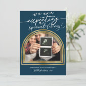 Ankündigung der modernen Weihnachtszeit (Stehend Vorderseite)