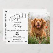 Ankündigung der neuen Hunde Katze (Vorne/Hinten)