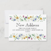 Ankündigung der neuen Minikarte für die Anschrift  (Vorderseite)