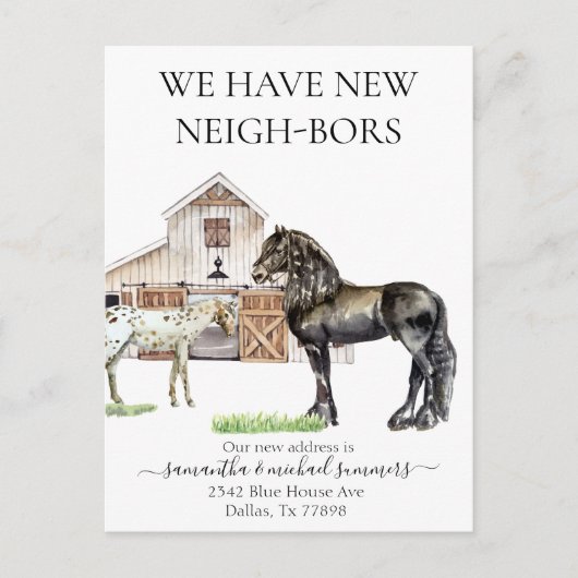 Ankündigung der neuen Nachbarschaft für die Wasser (Vorderseite)