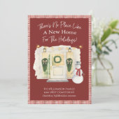 Ankündigung der neuen Zuhause Address Moved Holida (Stehend Vorderseite)