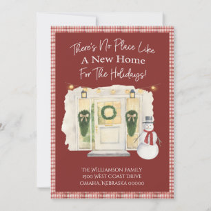 Ankündigung der neuen Zuhause Address Moved Holida