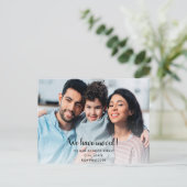 Ankündigung der neuen Zuhause-Adresse für Family F (Stehend Vorderseite)