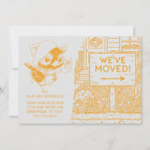 Ankündigung der neuen Zuhause-Adresse individuell  (Vorderseite)