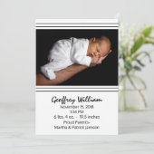 Ankündigung der Neuerscheinung von Black and White (Stehend Vorderseite)