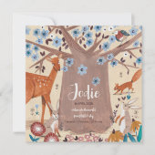 Ankündigung der neutralen Geburt von niedlichen Wa (Vorderseite)