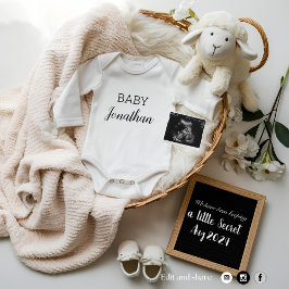 Ankündigung der neutralen Schwangerschaft des nied