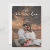 Ankündigung der neutralen Schwangerschaft von Boho (Vorderseite)