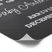 Ankündigung der neutralen Schwangerschaft während  Poster (Ecke)