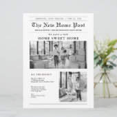 Ankündigung der Neuzeitungen (Stehend Vorderseite)