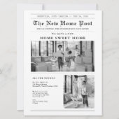 Ankündigung der Neuzeitungen (Vorderseite)