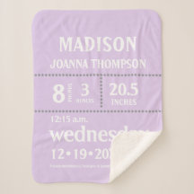 Ankündigung der Niedlichen Babygeburtsstaten von L