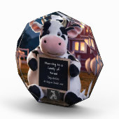 Ankündigung der niedlichen landwirtschaftlichen Pr Fotoblock (Rechts)