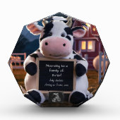 Ankündigung der niedlichen landwirtschaftlichen Pr Fotoblock (Vorderseite)