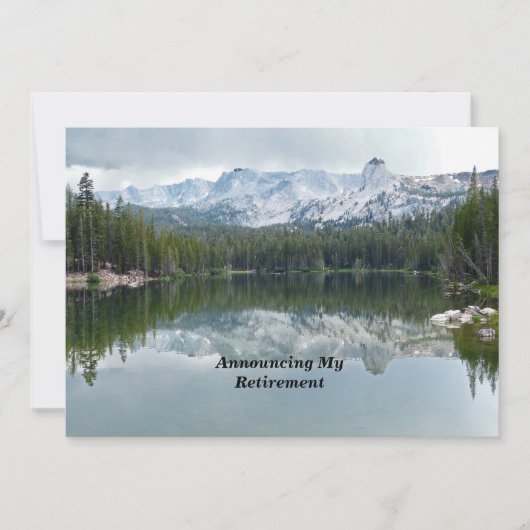 Ankündigung der Pension Berg Reflektion See (Vorderseite)