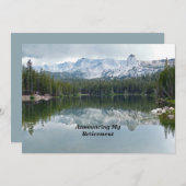 Ankündigung der Pension Berg Reflektion See (Vorne/Hinten)