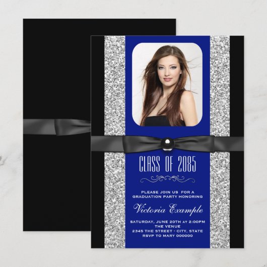 Ankündigung der Royal Blue Graduation (Vorne/Hinten)