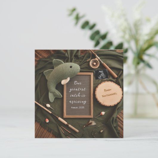 Ankündigung der rustikalen Fischerei (Stehend Vorderseite)