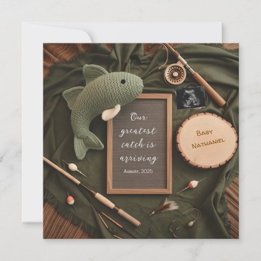 Ankündigung der rustikalen Fischerei (Vorderseite)