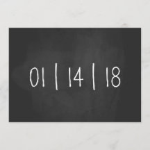 Ankündigung der Schwangerschaft am Abgabetermin