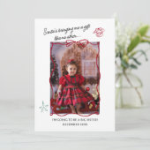 Ankündigung der Schwangerschaft am Geschwisterurla (Stehend Vorderseite)