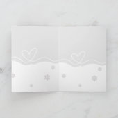 Ankündigung der Schwangerschaft der Großeltern per (Innenseite)