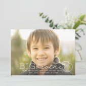 Ankündigung der Schwangerschaft des großen Fotos (Stehend Vorderseite)