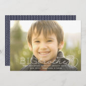 Ankündigung der Schwangerschaft des großen Fotos (Vorne/Hinten)