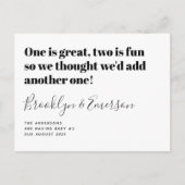 Ankündigung der Schwangerschaft des niedlichen Kin (Vorderseite)