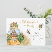 Ankündigung der Schwangerschaft durch Skriptmutter (Stehend Vorderseite)