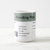 Ankündigung der Schwangerschaft eines neutralen Fl Kaffeetasse (Mittel)