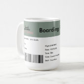 Ankündigung der Schwangerschaft eines neutralen Fl Kaffeetasse (Vorderseite Links)