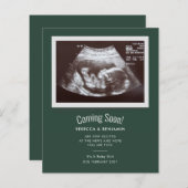 Ankündigung der Schwangerschaft im Kindesalter (Vorne/Hinten)