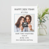 Ankündigung der Schwangerschaft im neuen Foto (Stehend Vorderseite)