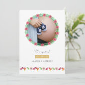 Ankündigung der Schwangerschaft im tropischen Somm (Stehend Vorderseite)