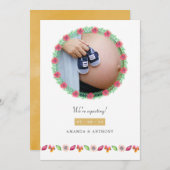 Ankündigung der Schwangerschaft im tropischen Somm (Vorne/Hinten)