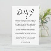 Ankündigung der Schwangerschaft in Schwarz-Weiß-Va (Stehend Vorderseite)