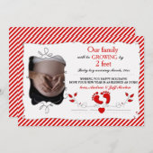 Ankündigung der Schwangerschaft um 2 Meter (Vorne/Hinten)