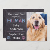 Ankündigung der Schwangerschaft von Hunden (Vorne/Hinten)