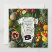 Ankündigung der Sommerfruchtschwangerschaft (Vorderseite)